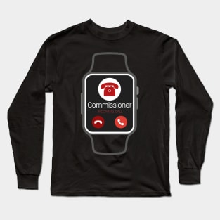 Batphone INCOMING CALL Long Sleeve T-Shirt